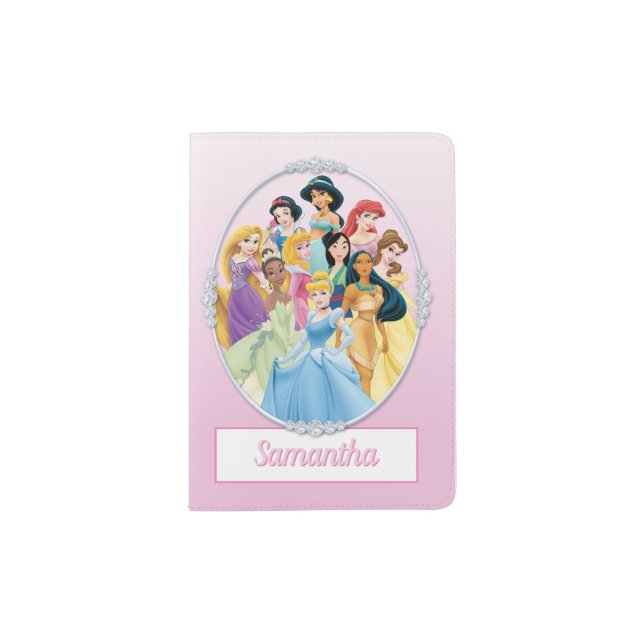Disney Princesses - Name Passport Holder (Front)