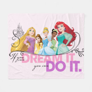 Disney Princesses | Never Give Up Fleece Blanket