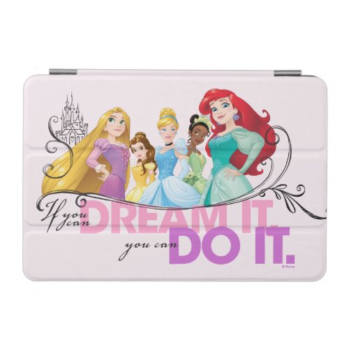 Disney Princesses  Never Give Up iPad Mini Cover