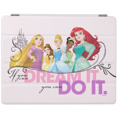 Disney Princesses  Never Give Up iPad Smart Cover