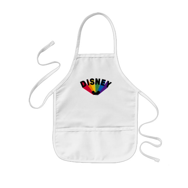 Disney Rainbow Starburst Kids' Apron (Front)