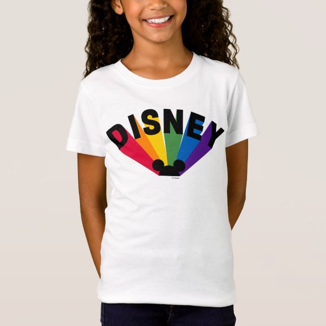 Disney Rainbow Starburst T-Shirt (Front)