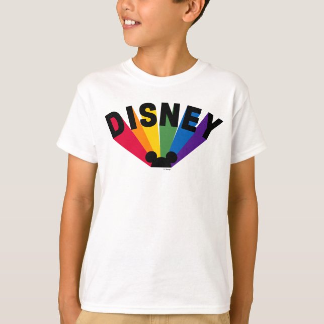 Disney Rainbow Starburst T-Shirt (Front)