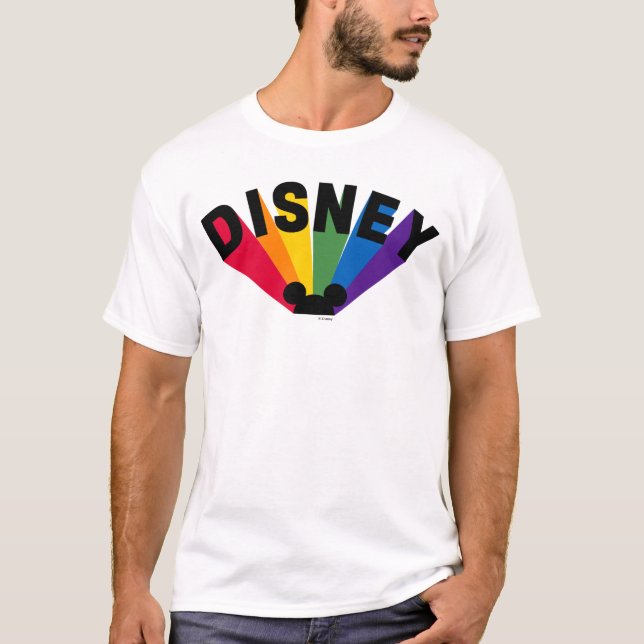 Disney Rainbow Starburst T-Shirt (Front)