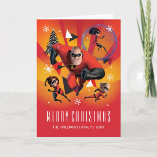 Disney The Incredibles Holiday Heroes Card