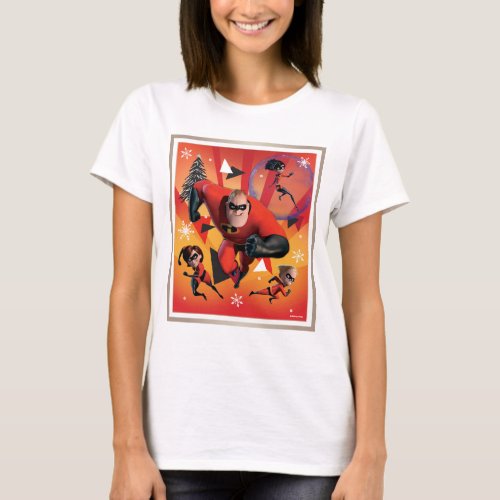 Disney  The Incredibles  Holiday Heroes T_Shirt