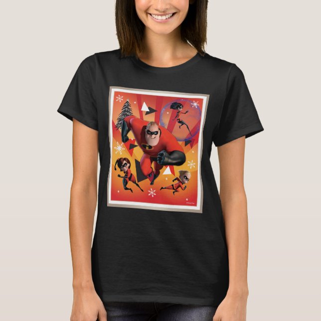 Disney | The Incredibles | Holiday Heroes T-Shirt (Front)