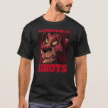 Disney The Lion King Scar Surrounded By Idiots Pos T-Shirt