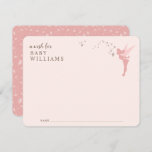 Disney Tinker Bell A Wish for Baby Shower Note Card