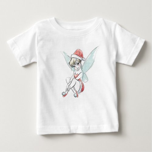 Disney  Tinker Bell  Holiday Cheer Quote Baby T_Shirt