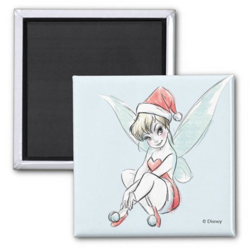 Disney  Tinker Bell  Holiday Cheer Quote Magnet
