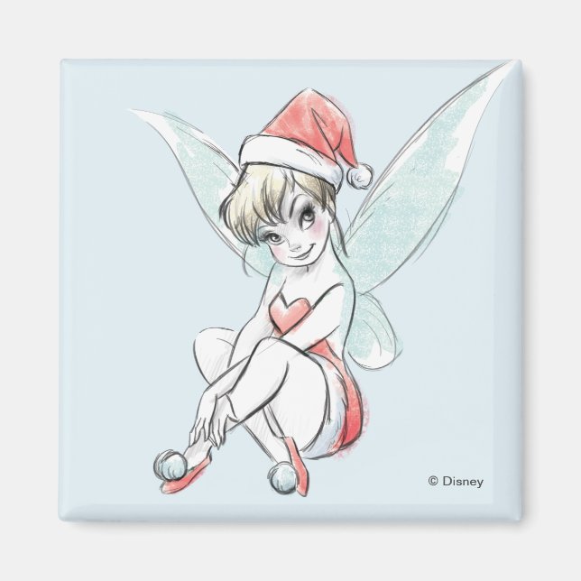 Disney | Tinker Bell | Holiday Cheer Quote Magnet (Front)