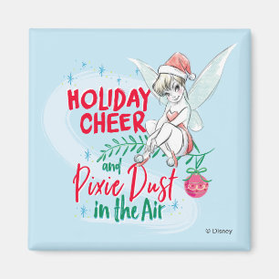 Disney   Tinker Bell   Holiday Cheer Quote Magnet