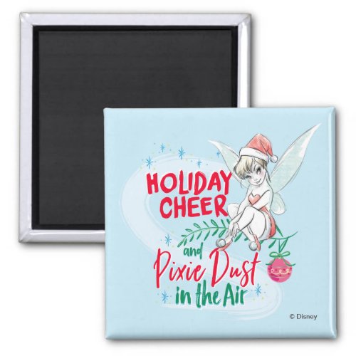 Disney  Tinker Bell  Holiday Cheer Quote Magnet