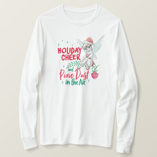 Disney | Tinker Bell | Holiday Cheer Quote T-Shirt