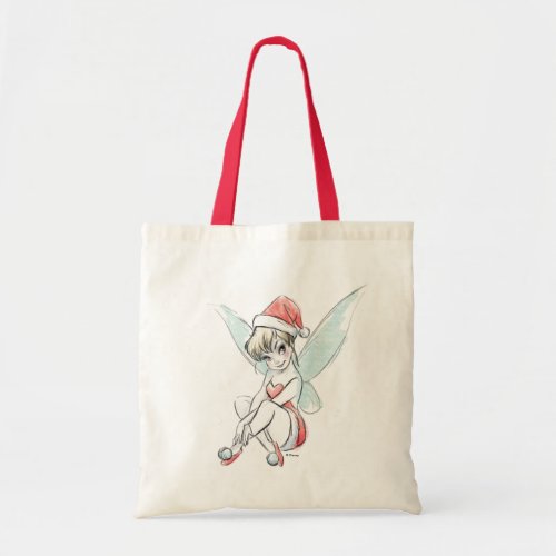 Disney  Tinker Bell  Holiday Cheer Quote Tote Bag