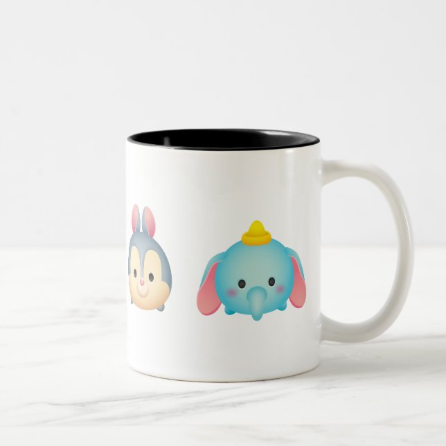 Disney "Tsum Tsum" Characters Two-Tone Coffee Mug (Right)