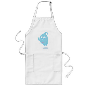 Disney Vampirina - Demi - Cute Spooky Ghost Long Apron