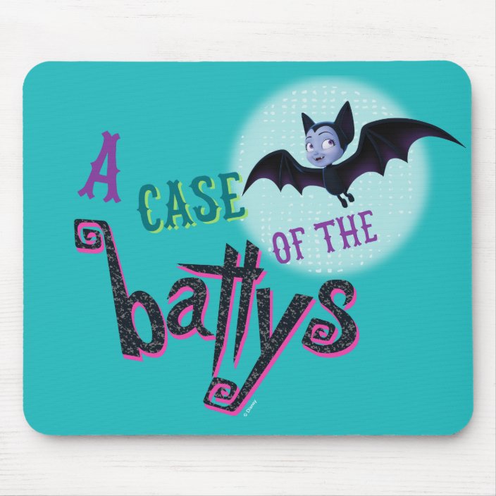 Disney Vampirina Funny Bat Quote Mouse Pad Zazzle Com