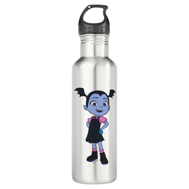 Disney | Vampirina - Vee - Cute Gothic Stainless Steel Water Bottle (Front)