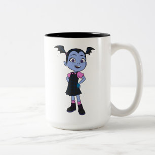 Disney Vampirina - Vee - Cute Gothic Two-Tone Coffee Mug