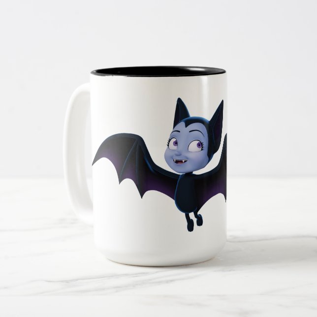 Disney | Vampirina - Vee - Gothic Bat Two-Tone Coffee Mug (Front Left)