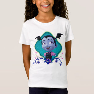 Disney Vampirina - Vee - Gothic Floral T-Shirt