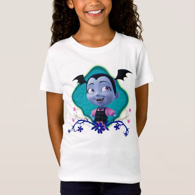 Disney | Vampirina - Vee - Gothic Floral T-Shirt (Front)