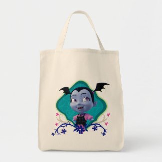 Disney | Vampirina - Vee - Gothic Floral Tote Bag