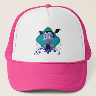 Disney Vampirina - Vee - Gothic Floral Trucker Hat