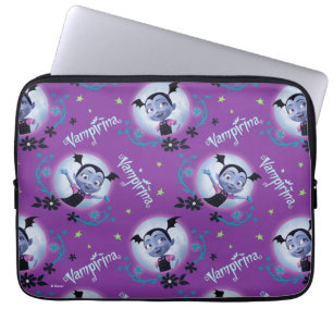 Disney Vampirina - Vee - Gothic Pattern Laptop Sleeve