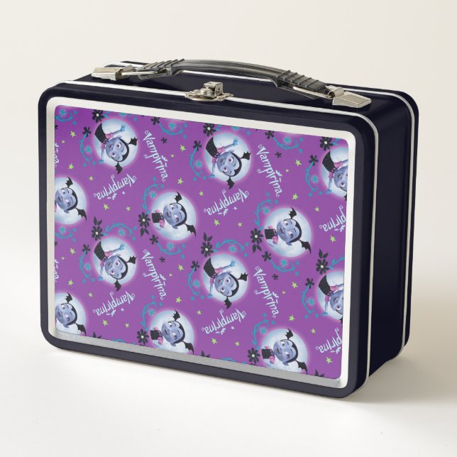 Disney | Vampirina - Vee - Gothic Pattern Metal Lunch Box (Front)