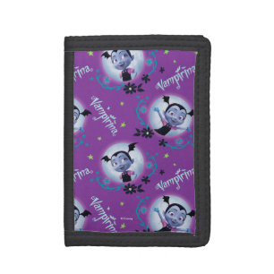 Disney   Vampirina - Vee - Gothic Pattern Tri-fold Wallet