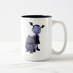 Disney Vampirina - Vee & Gregoria - Cool Gothic Two-Tone Coffee Mug