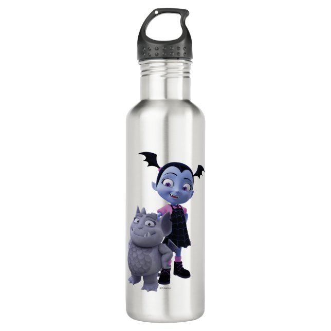 Disney | Vampirina - Vee & Gregoria - Cool Gothic Water Bottle (Front)