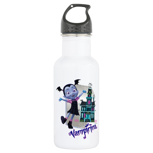 Disney | Vampirina - Vee - Haunted House Stainless Steel Water Bottle (Front)