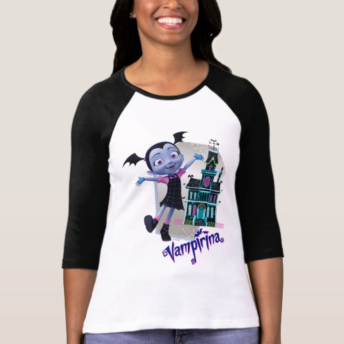Disney  Vampirina _ Vee _ Haunted House T_Shirt