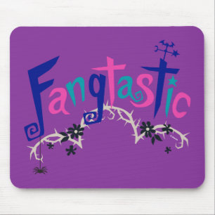 Disney Vampirina - Vee - Spooky Typography Mouse Pad