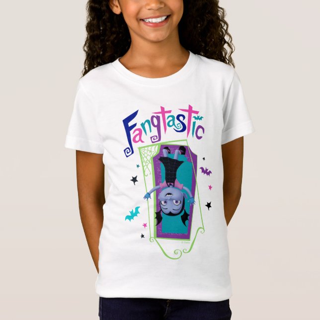 Disney | Vampirina - Vee - Spooky Typography T-Shirt (Front)