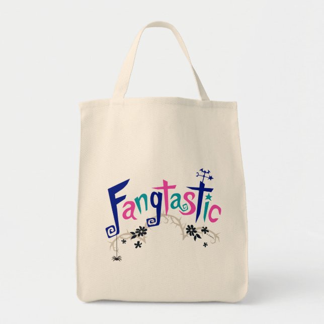 Disney | Vampirina - Vee - Spooky Typography Tote Bag (Front)