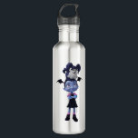 Disney | Vampirina - Vee & Wolfie - Best Friends Water Bottle<br><div class="desc">Meet Vee Hauntley, the 12 year old ballerina girl (yes vampires CAN dance!) from Disney Junior’s Vampirina. With her bat inspired pigtails, gothic outfit and charming personality, it’s no surprise that kids of all ages have fallen in love with this adorable cartoon character. With her best friend, pet dog and...</div>