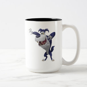 Disney Vampirina - Wolfie - Scary Dog Two-Tone Coffee Mug