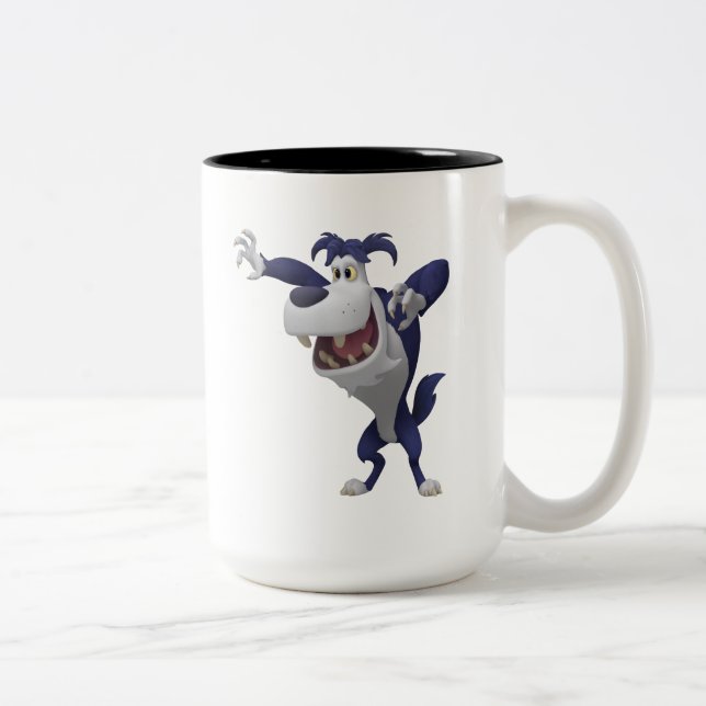 Disney | Vampirina - Wolfie - Scary Dog Two-Tone Coffee Mug (Right)
