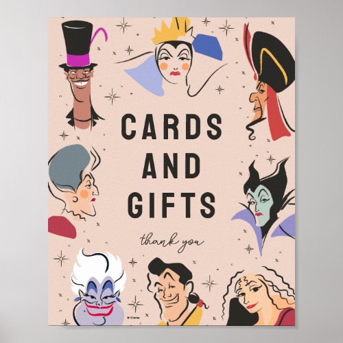 Disney Villains Birthday _ Cards  Gifts  Poster