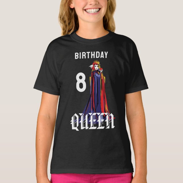 Disney Villains Birthday Evil Queen T-Shirt (Front)