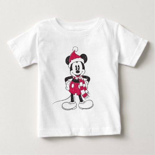 Disney  Vintage Mickey _ Festive Fun Baby T_Shirt