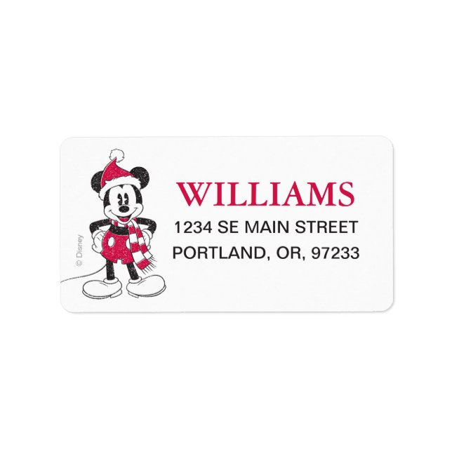 Disney | Vintage Mickey - Festive Fun Label (Front)