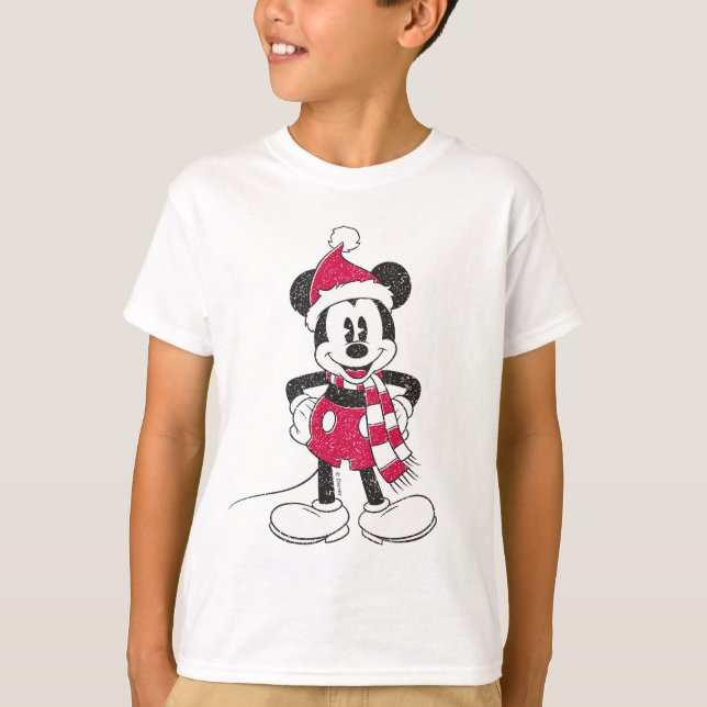 Disney | Vintage Mickey - Festive Fun T-Shirt (Front)
