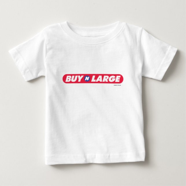 Disney WALL-E "Buy N Large" Logo Baby T-Shirt (Front)