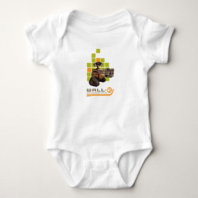 Disney WALL-E Giving Metal Baby Bodysuit (Front)